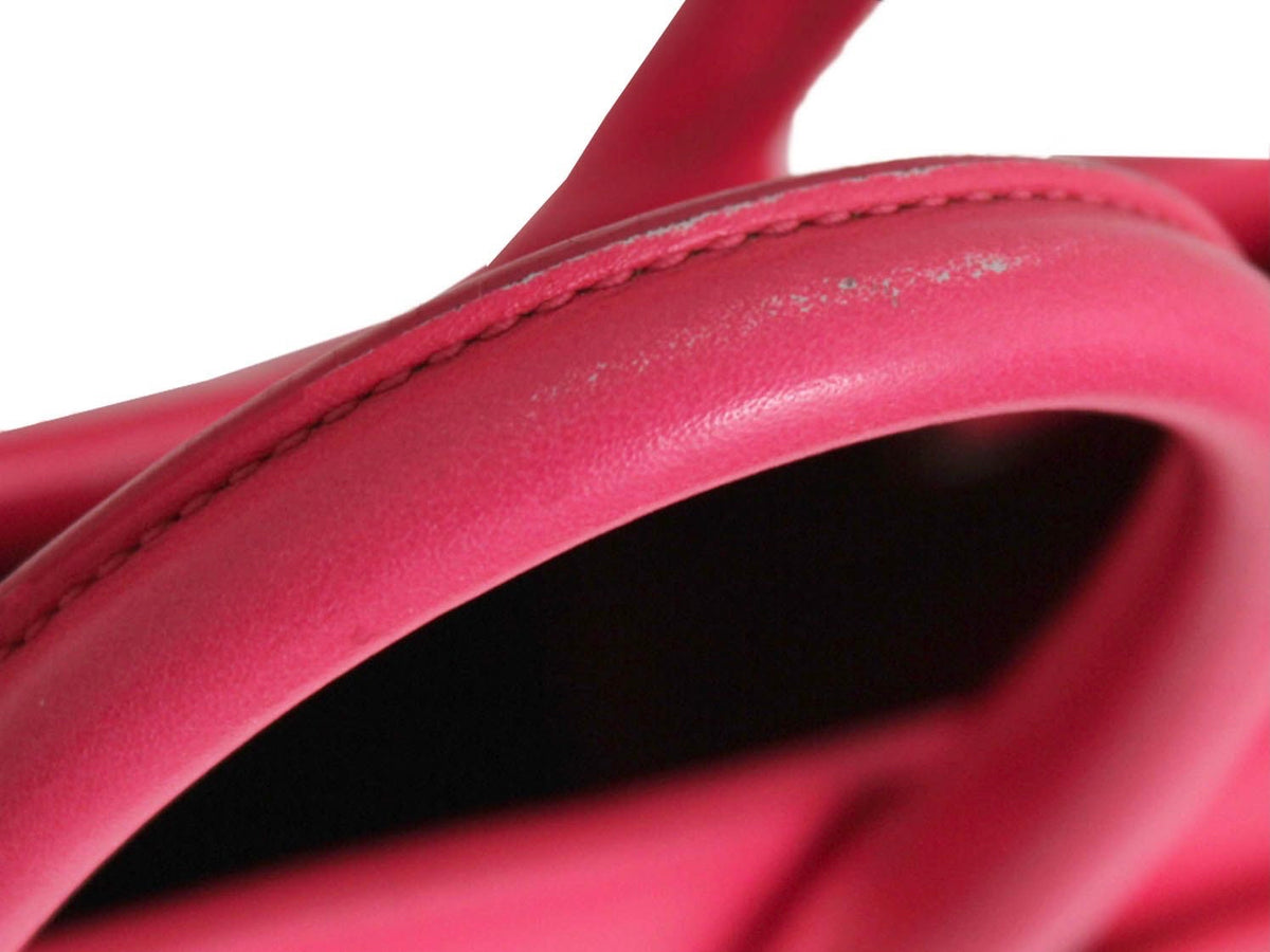 BORSA SAINT LAURENT SAC DE JOUR FLUO PINK