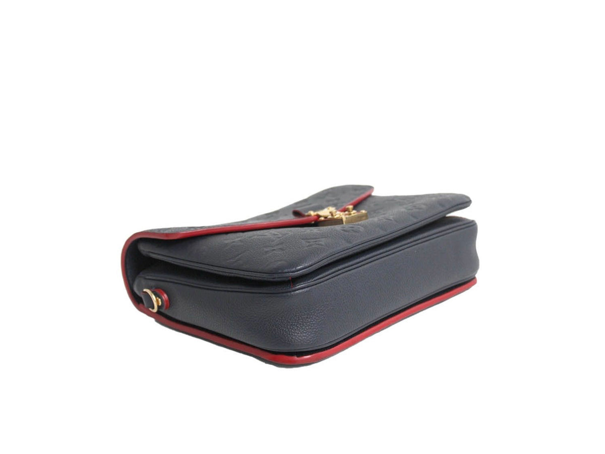 LOUIS VUITTON METIS Blu Marine Pelle Monogram Empreinte