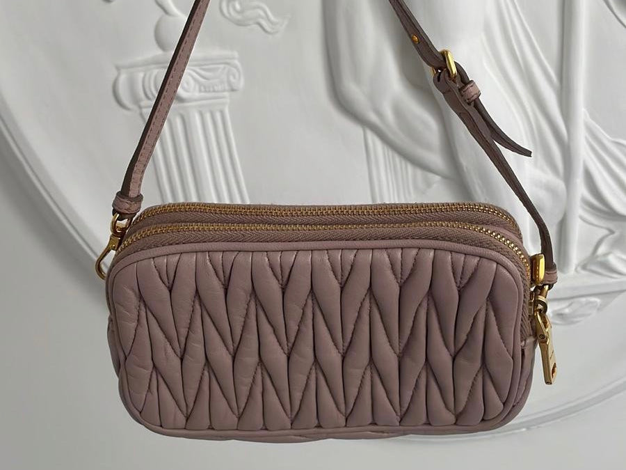 MIU MIU MINI BORSA IN NAPPA MATELASSÉ