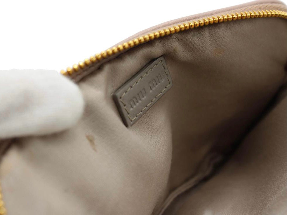 MIU MIU MINI BORSA IN NAPPA MATELASSÉ