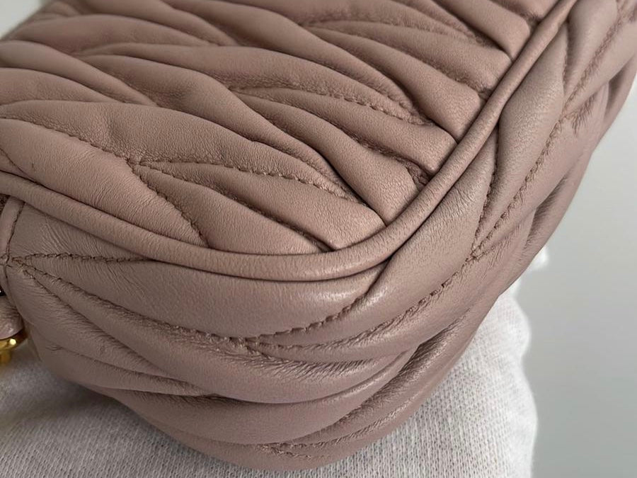 MIU MIU MINI BORSA IN NAPPA MATELASSÉ