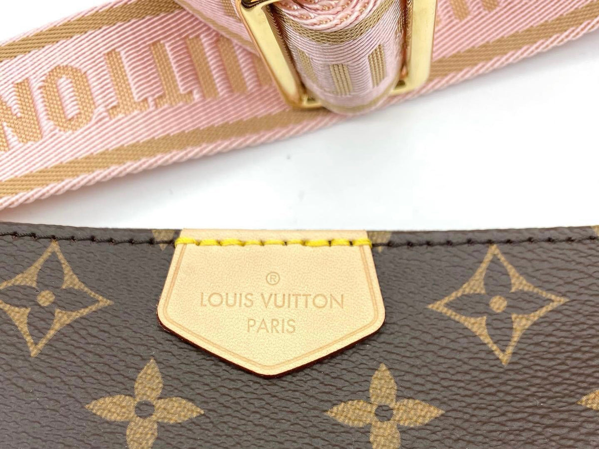 BORSA LOUIS VUITTON MULTI POCHETTE ROSA
