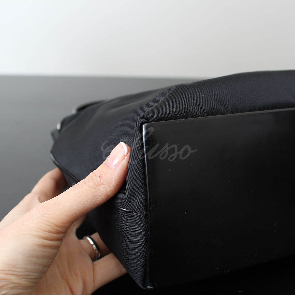 PRADA BORSA DA SPALLA TELA