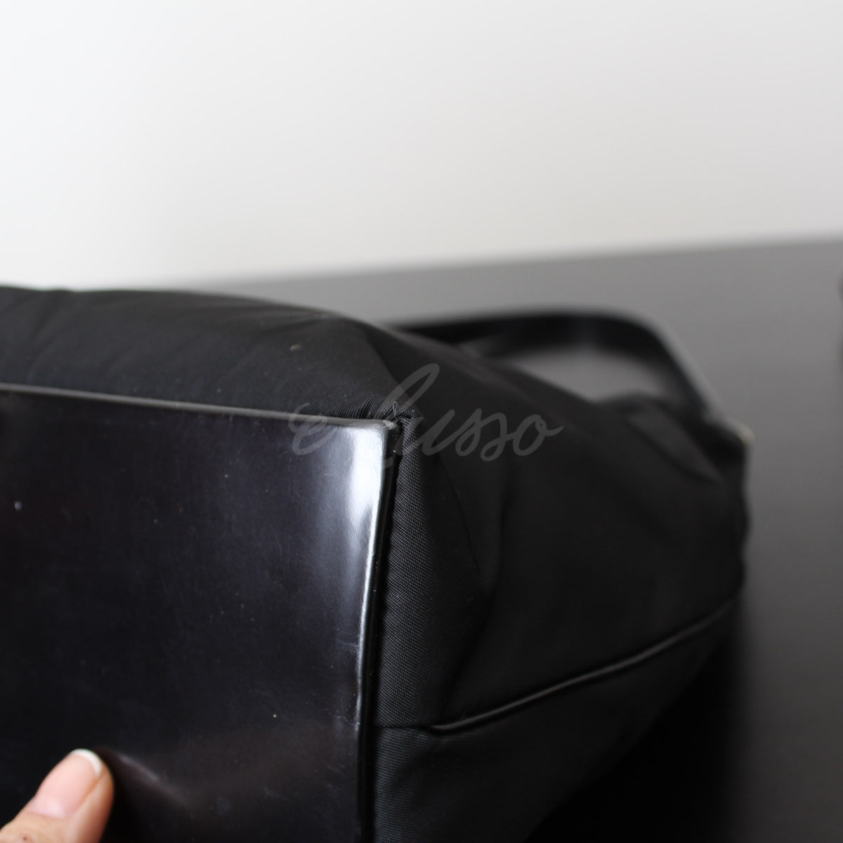 PRADA BORSA DA SPALLA TELA