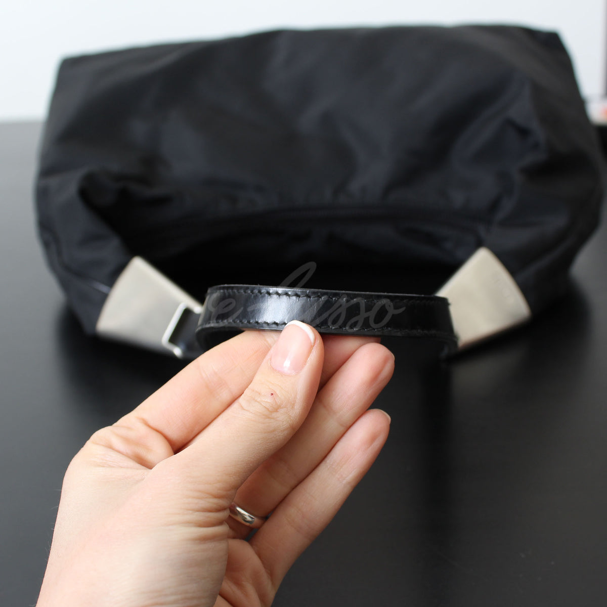 PRADA BORSA DA SPALLA TELA