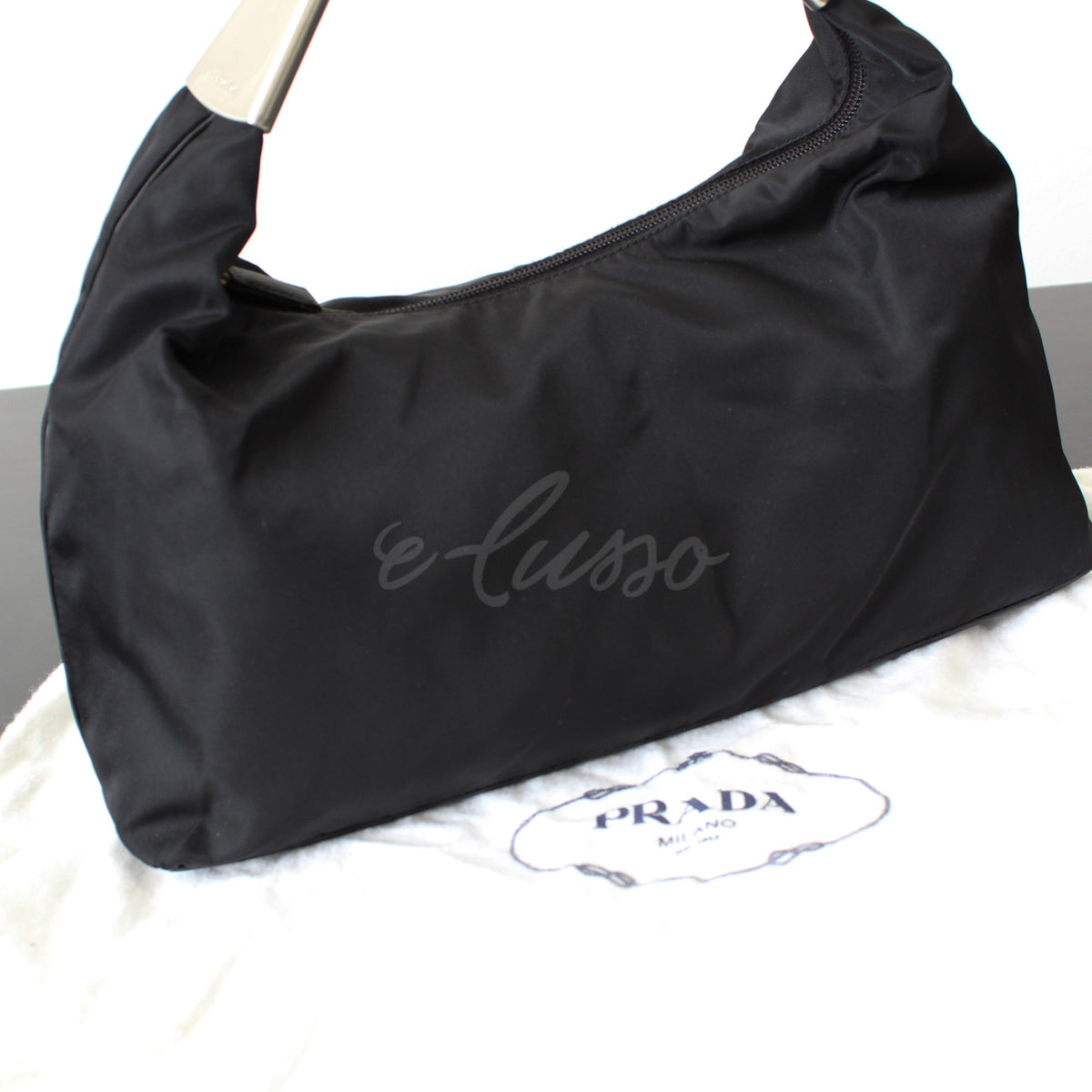 PRADA BORSA DA SPALLA TELA