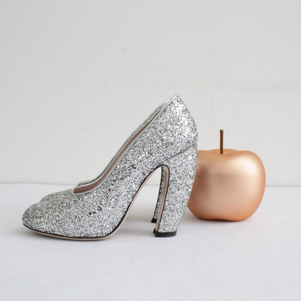MIU MIU DECOLLETTE' PAILLETTES N.37