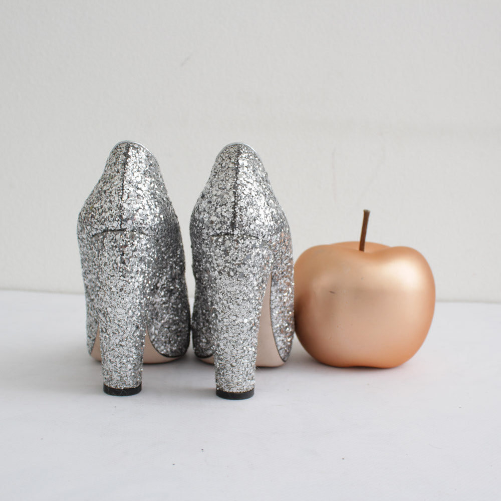 MIU MIU DECOLLETTE' PAILLETTES N.37