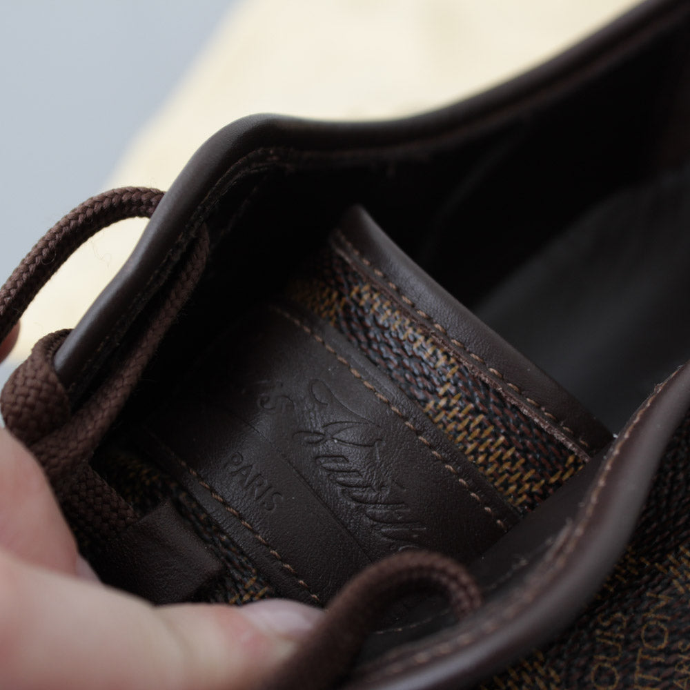 LOUIS VUITTON SNEAKERS DAMIER EBENE N.39 1/2
