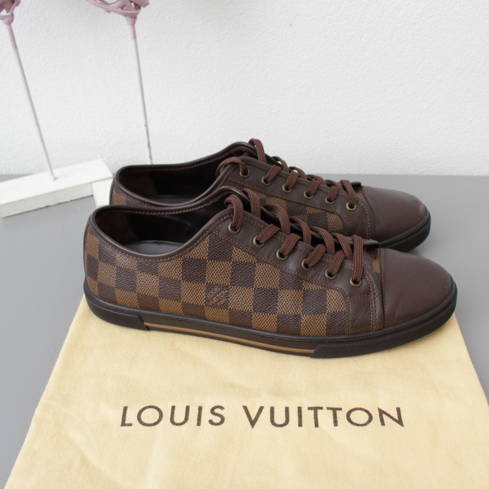 LOUIS VUITTON SNEAKERS DAMIER EBENE N.39 1/2