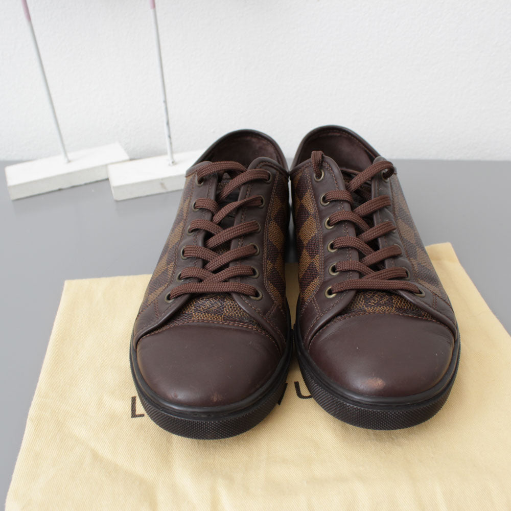 LOUIS VUITTON SNEAKERS DAMIER EBENE N.39 1/2