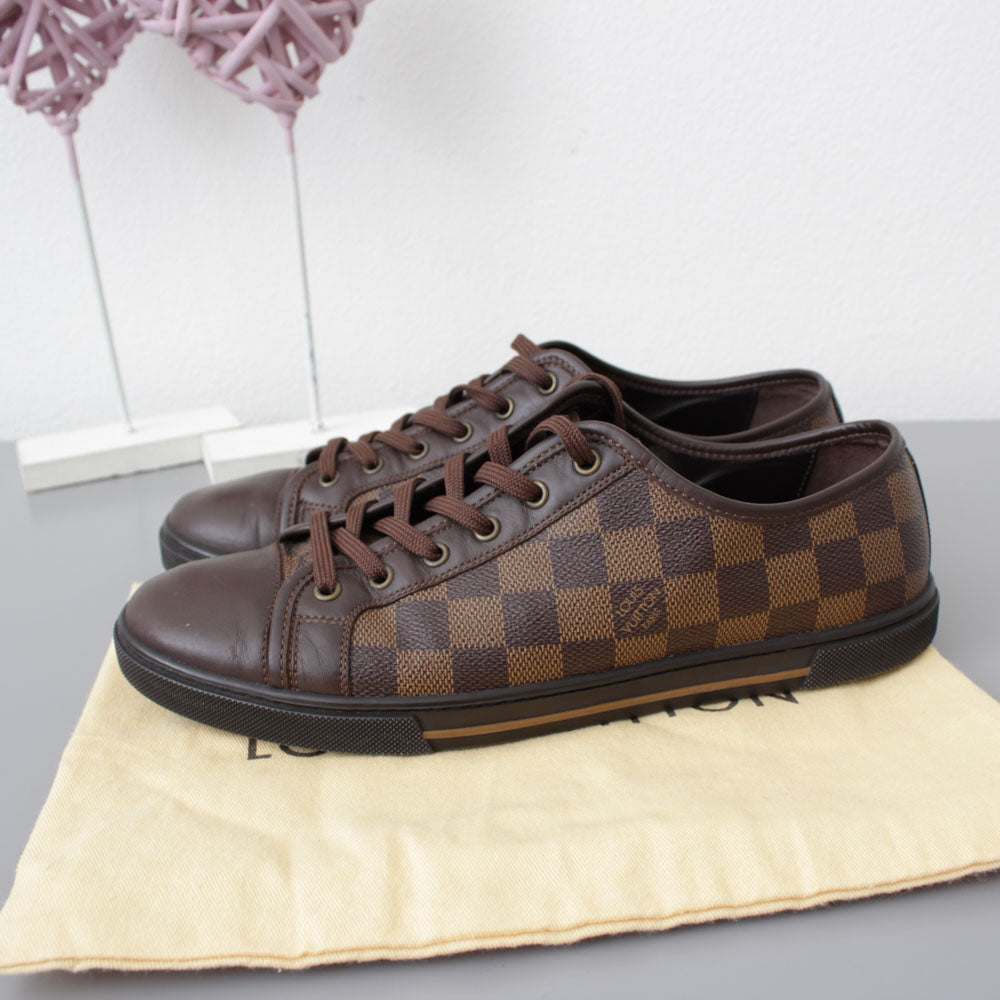 LOUIS VUITTON SNEAKERS DAMIER EBENE N.39 1/2