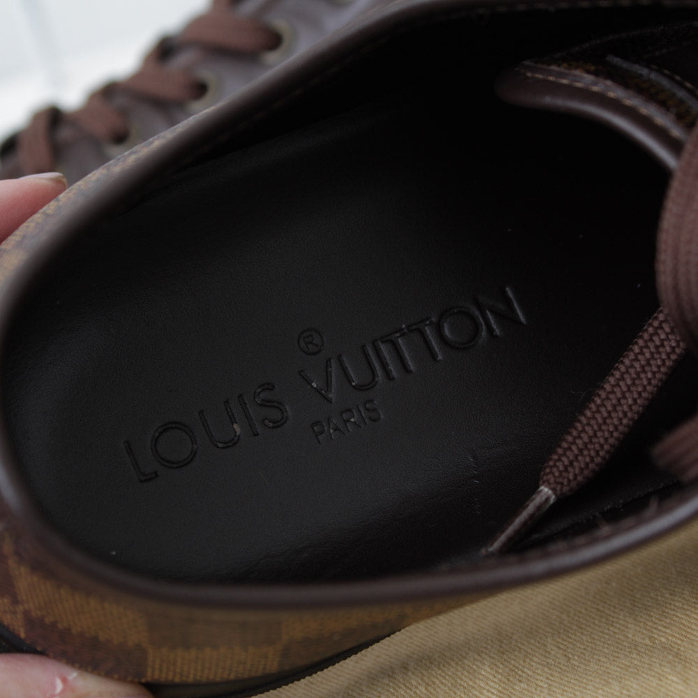 LOUIS VUITTON SNEAKERS DAMIER EBENE N.39 1/2