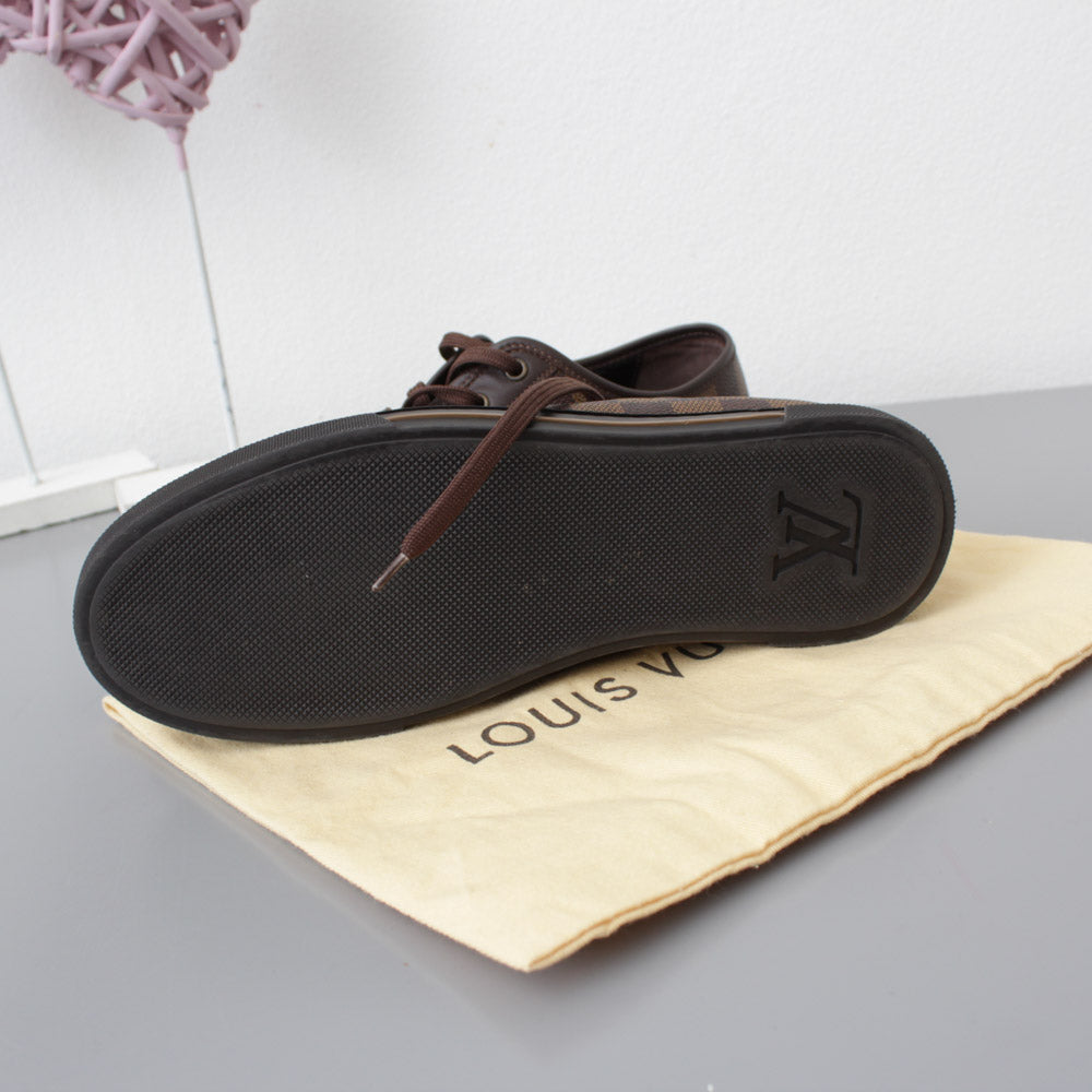 LOUIS VUITTON SNEAKERS DAMIER EBENE N.39 1/2