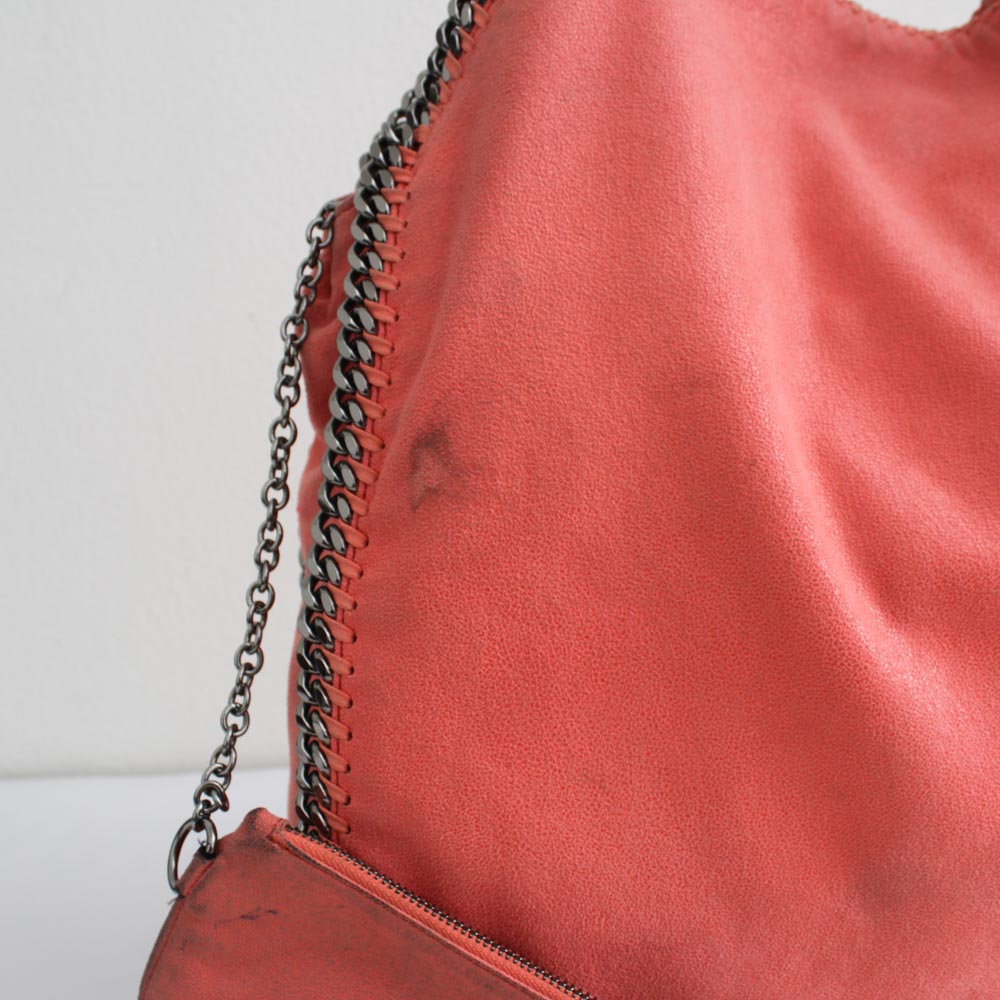 STELLA MCCARTNEY FALABELLA 2 CATENE ROSA SALMONE