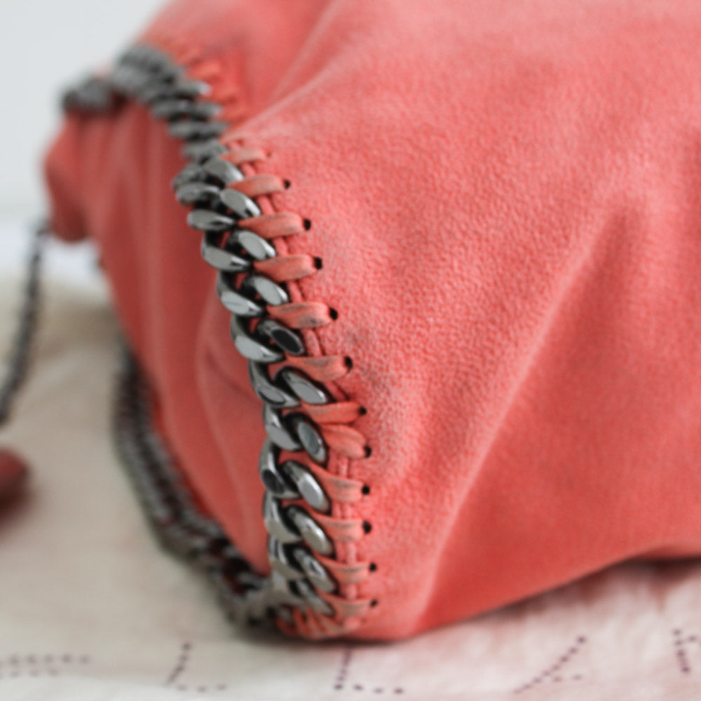 STELLA MCCARTNEY FALABELLA 2 CATENE ROSA SALMONE