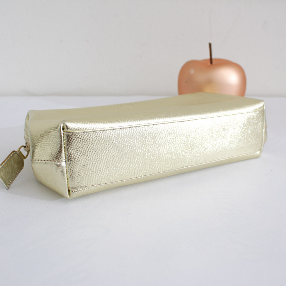 PRADA BEAUTY POCHETTE SAFFIANO ORO