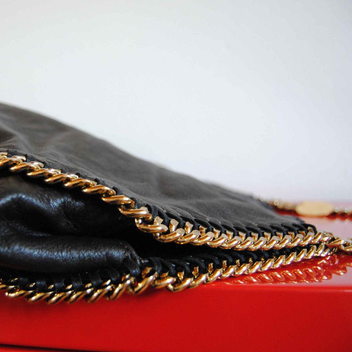 BORSA STELLA MCCARTNEY FALABELLA FOLD OVER TOTE NERA