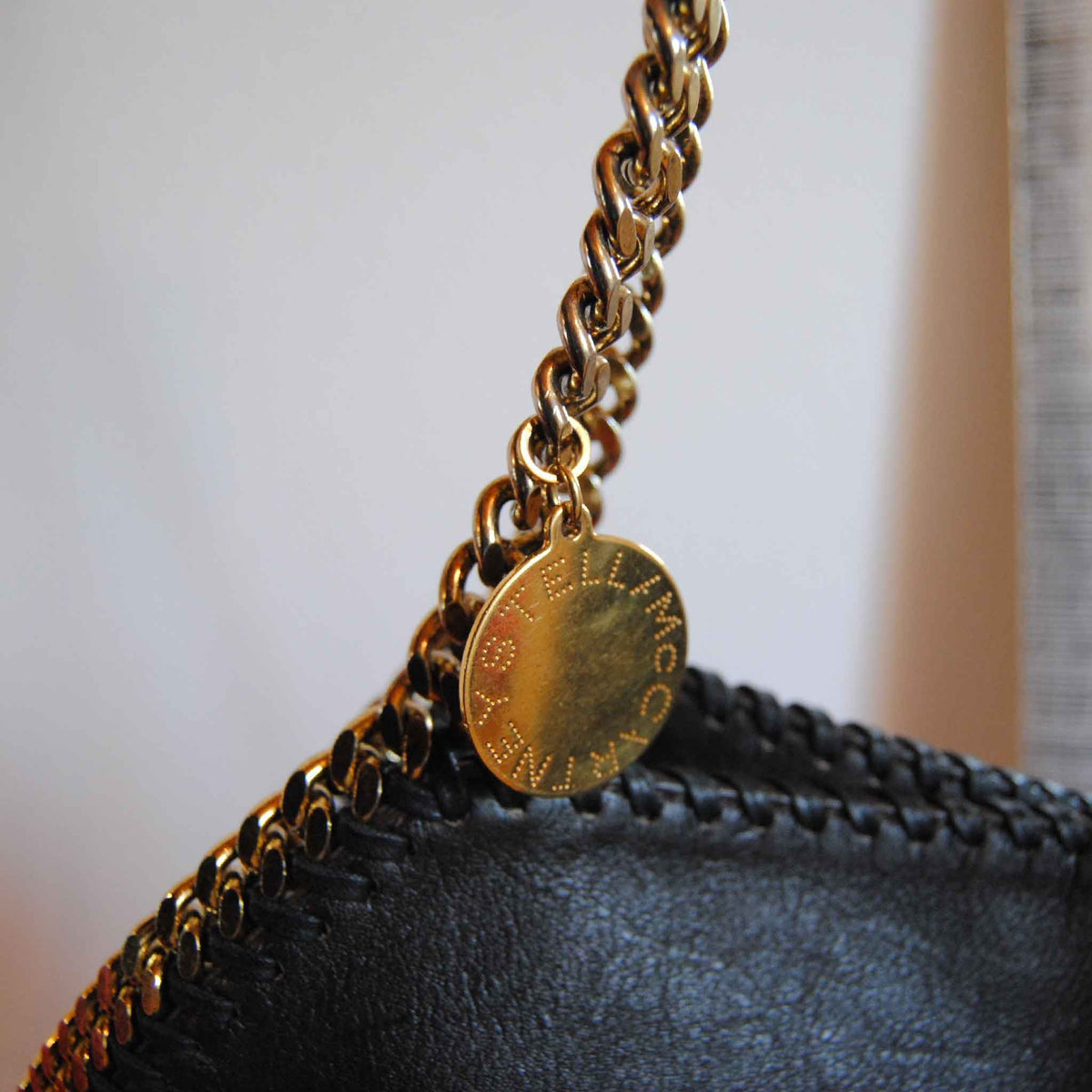 BORSA STELLA MCCARTNEY FALABELLA FOLD OVER TOTE NERA