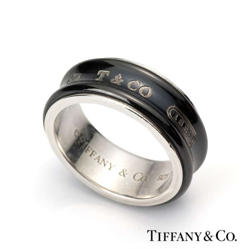 ANELLO TIFFANY NERO