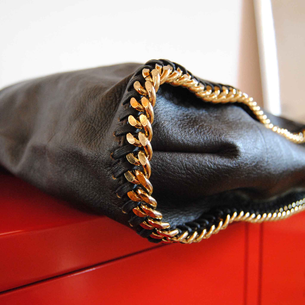 BORSA STELLA MCCARTNEY FALABELLA FOLD OVER TOTE NERA