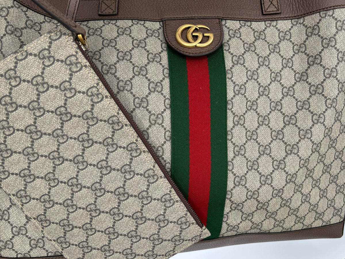 GUCCI BORSA SHOPPING OPHIDIA IN GG SUPREME