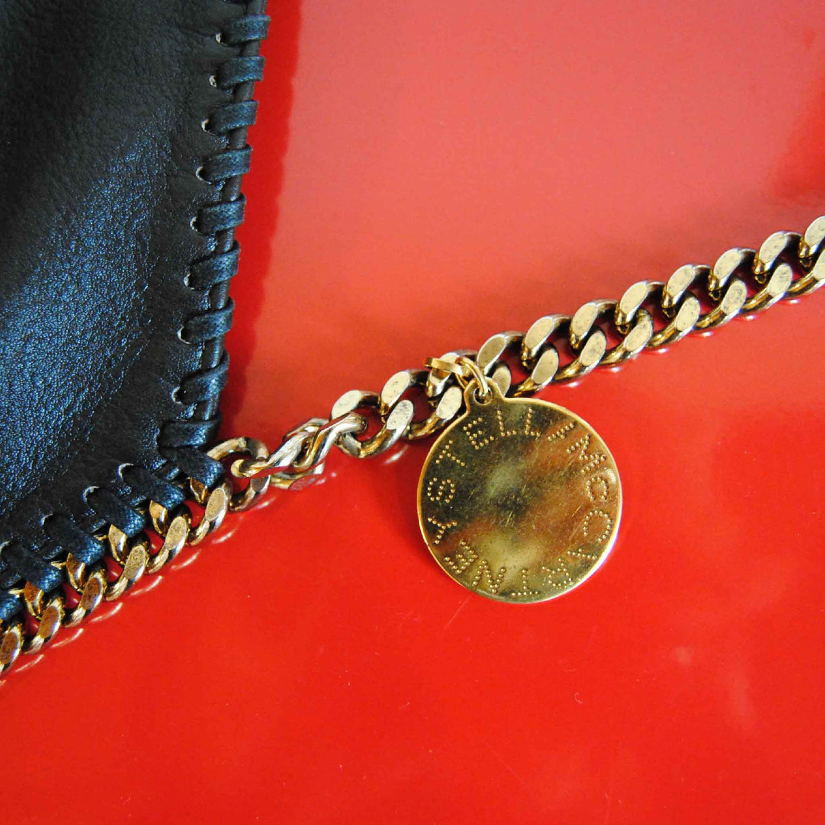 BORSA STELLA MCCARTNEY FALABELLA FOLD OVER TOTE NERA