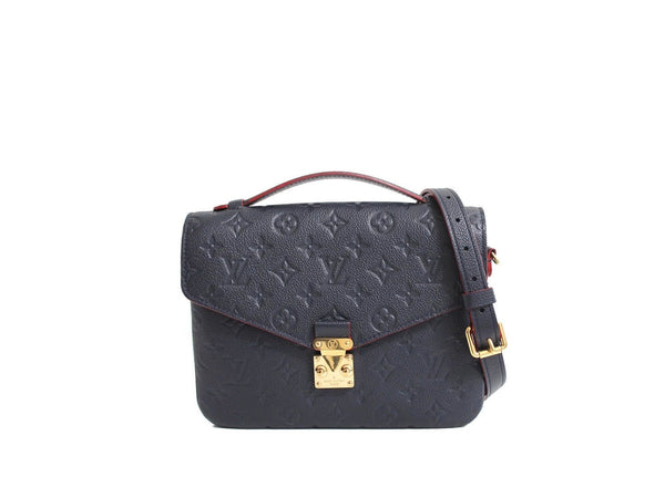 LOUIS VUITTON METIS Blu Marine Pelle Monogram Empreinte