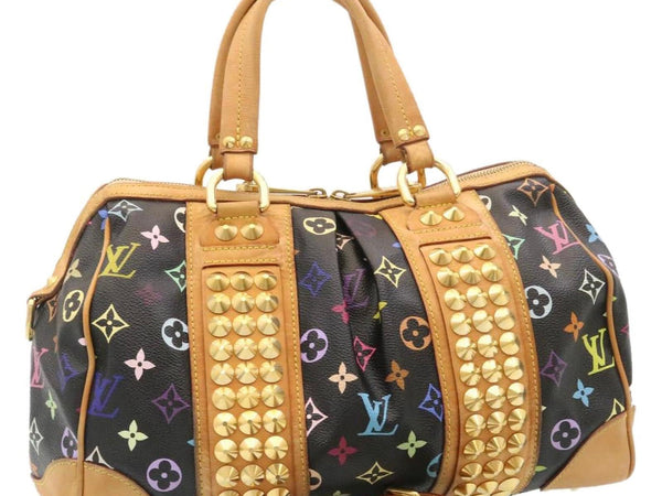 BORSA LOUIS VUITTON COURTNEY MM MULTICOLOR CON MONOGRAM NERO