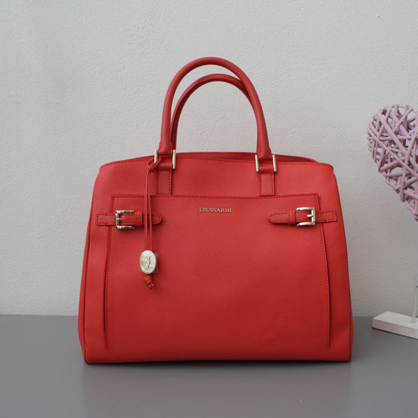 TRUSSARDI SHOPPER COLOR ARAGOSTA