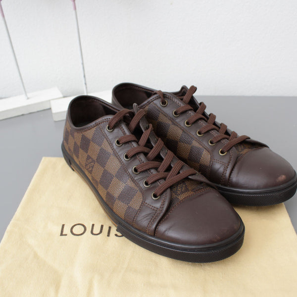 LOUIS VUITTON SNEAKERS DAMIER EBENE N.39 1/2